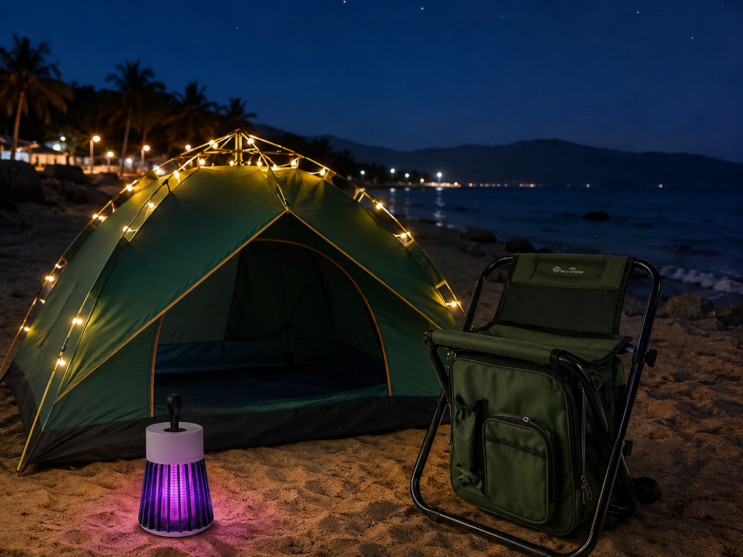 🏕️ باك التخييم 3 في 1 – راحتك كاملة في مكان واحد بمليون و ثمانيين الف فقط